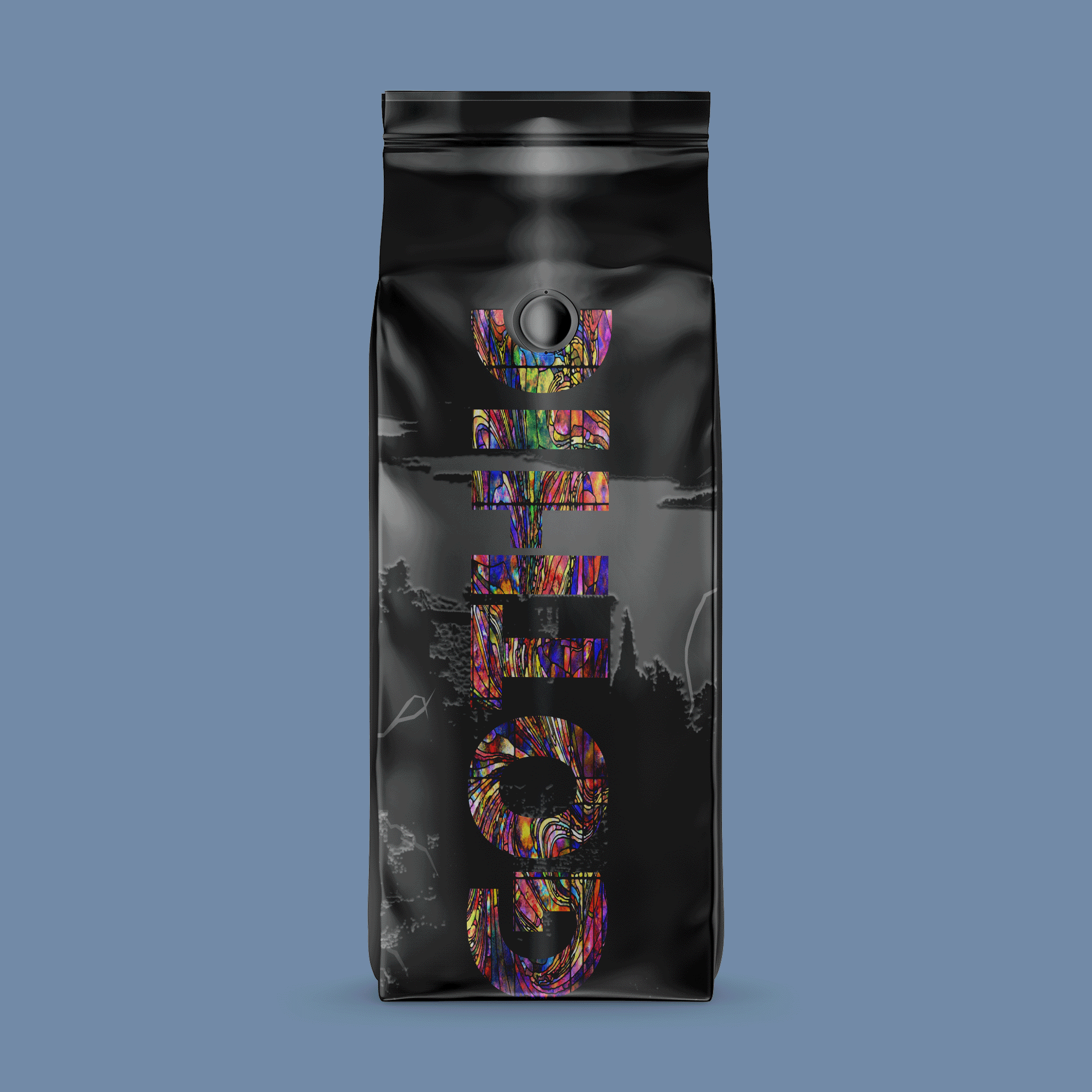 gothic coffee final 2023 matte-metallic-coffee-bag-mockup